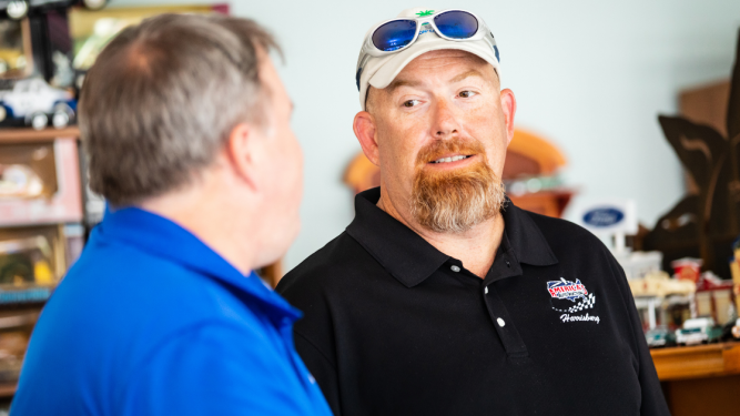 Chris Tingler is a dealer who uses an automotive floor plan