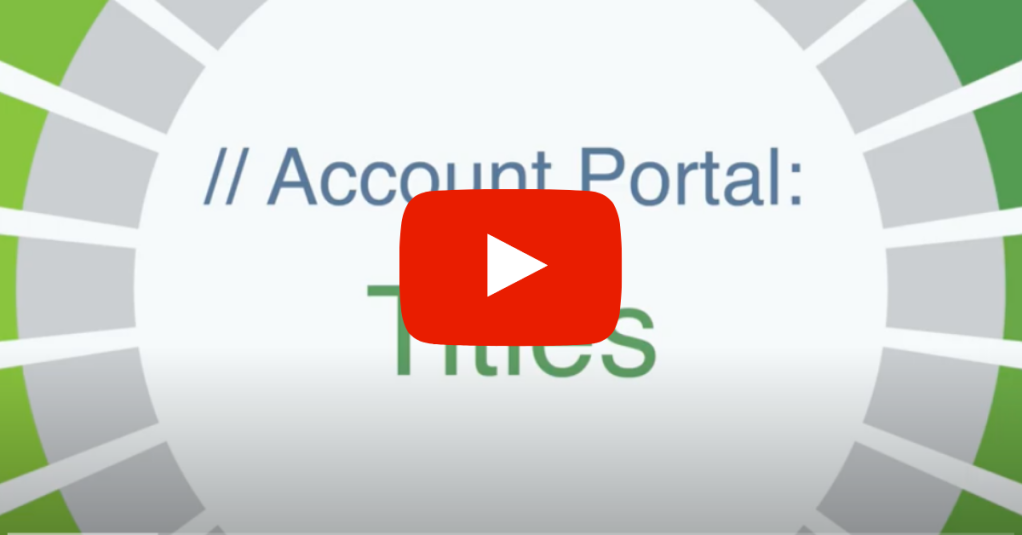 Discuss Account Portal more in-depth with our tutorial series